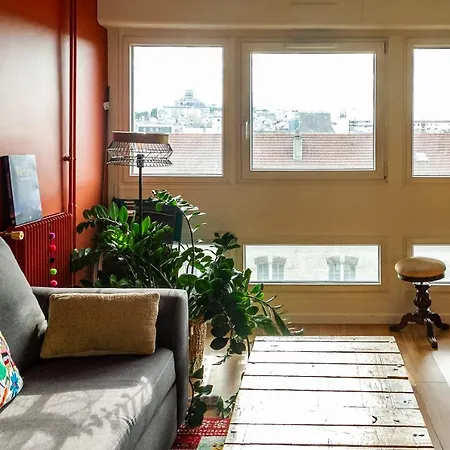 Romantic Apt With Balcony And View On Montmartre Apartamento *
